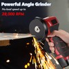 Angle Grinder Tool, 28000RPM Mini Cordless Angle Grinder, 16.8V Power