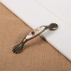 Beufee Ceramic Drawer Handles, Vintage Kitchen Cabinet Handle Antique Bronze