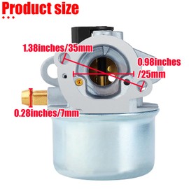 SOAJEE Carburetor Compatible with Toro-GTS R-21P R-21S1 R-21S1B R-21S R-21SB 20023C 20030 20033 20036 20037 20041 20042 20043 20045 20065 20462 99-6013 274466 with 6.0 HP YBSXS 1901VC 247.370370