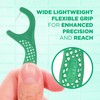 GUM Professional Clean Floss Picks - Extra Strong Shred-Resistant Floss,