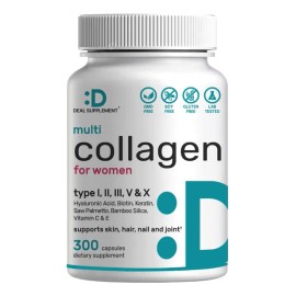 Colágeno Mujer 11en1 Juventud Y Belleza Total 300 Americano