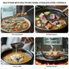 304 Stainless Steel Kitchen Utensil Set - 9pcs Cooking Utensils,