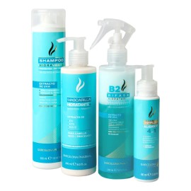 Kit Sí Hidratante Barcelona Pharma Tratamiento Hidratante hidratación - 4 packs de 4 unidades de 820mL 2kg