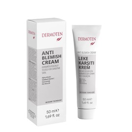 DERMOTEN Anti-Blemish & Brightening Cream, Advanced Dark Spot Corrector, Dermatologically Tested for Sensitive Skin, Enriched with Phytic Acid and Vitamin C, 50 ml