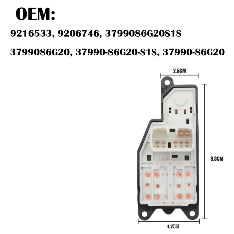 Window Regulator Knob for Agila A, Ignis, Wagon-R, Front Left