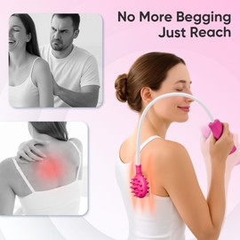 Upgraded Curved Back Scratcher for Women Men, Flexible Bendable Back Scratcher Extendable, 360° Reach Effortless No Arm Lifting Angled Backscratcher, Backscratchers for Adults, Gifts for Women Men