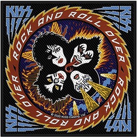 Kiss - Rock N Roll Over Patch 10cm x 10cm