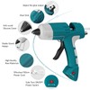 Hot Glue Gun Cordless, HHDQYMSG Hot Glue Gun and Sticks