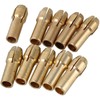 Electric Grinding Accessories 10Pcs 3.2mm-0.5mm Mini Drill Brass Collet Chuck