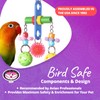 Super Bird Creations SB1087 Tug O'War Bird Toy, Small/Medium Bird