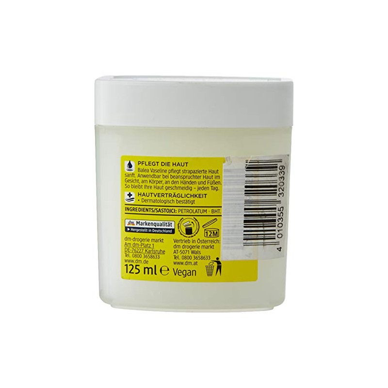 Care cream Vaseline, 125 ml