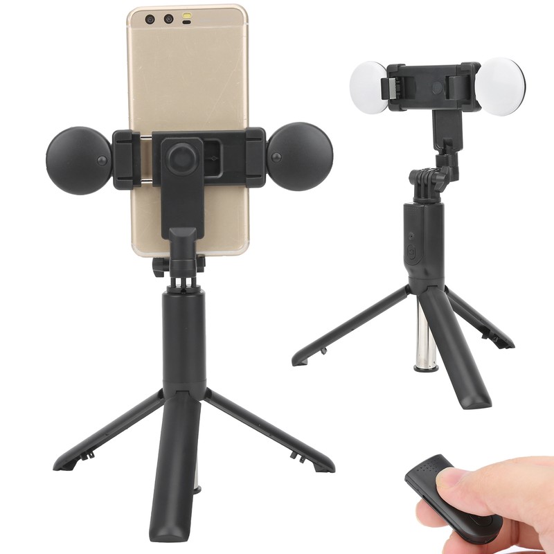 Selfie Stick Handheld MultiFunctional Foldable Live Tripod Portable Double Fill
