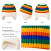 Baby Winter Knit Hat for Cold Weather – Cute Rainbow