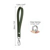 PATIKIL PU Leather Keychain, 2 Pack Key Holder Keyring Strap