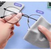 The supply find 10 Small Microfiber Cleaning Cloths for Glasses,