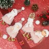 Bekecidi 4 PCS Christmas Party Decorations: Hanging Pendant Xmas Tree