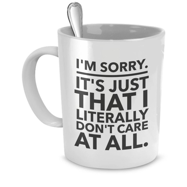 SpreadPassion Sarcastic Coffee Mugs - Funny Office Mugs - I’m