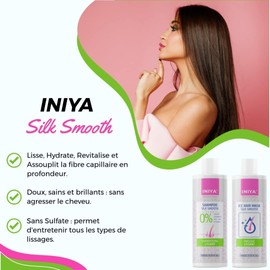 Iniya Silk Smooth Smoothing Shampoo 400ml