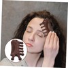 Healeved Wide Tooth Comb for Curly Hair Handmade Scalp Massager