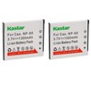 Kastar Battery (2-Pack) for Cas NP-60 NP60 CNP60 and Cas