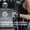 LIFECT Essential Breathable Workout Gloves, Knuckle Weight Lifting Fingerless Gym
