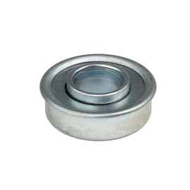 HWDG-20B Flanged Wheel Bearing - 1-inch ID x 2-inch OD - 2-1/8 inch Flange Diameter, Premium Alloy Steel Construction, Ideal for Wheelbarrows, Mini Bikes, Windmills