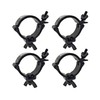 4 Pack 2.28-2.36 Inch Stage Lighting Clamp Heavy Duty 220lb
