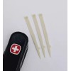 New 3Pk Flat Top Toothpick Replacement for WENGER Swiss Army
