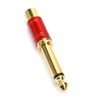 MOBOREST 1/4 to RCA Female Adapter, 6.35mm Mono TS Jack