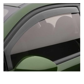 OMAC Window Visor Vent Rain Deflector for Toyota Land Cruiser 2008-2021 Smoke 2 Pcs