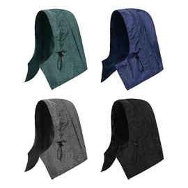 Clakllie Summer Face Hood Sun Protection Balaclava Face Hood Waterproof Motorcycle Cycling Balaclava Breathable UV Protection Scarf for Men and Women, CDGE-WBTZ1-Black