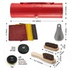 12PC Shoe Polish & Care Kit, Leather Shoe Shine Kit