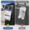 GhllGhyy 2 Pack Extra Large Golf Bag Shipping Label Holder