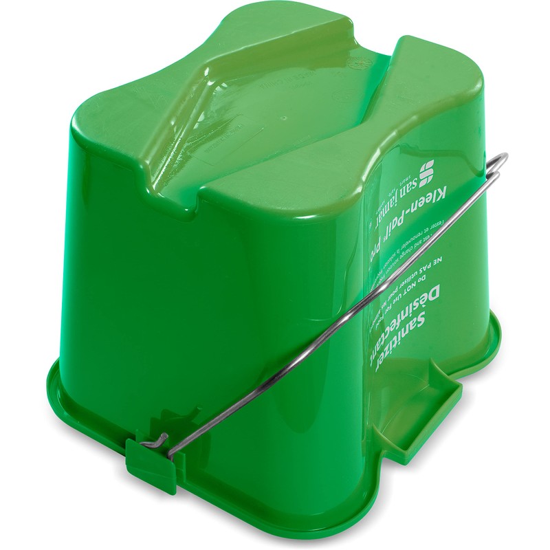 San Jamar Kleen-Pail Pro Detergent Pail Cleaning Bucket with Bail