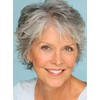 LEOSA Short Straight Grey Layered Wig Pixie Cut Wig with