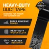 Lockport Black Duct Tape Heavy Duty 2in x 45 Yards
