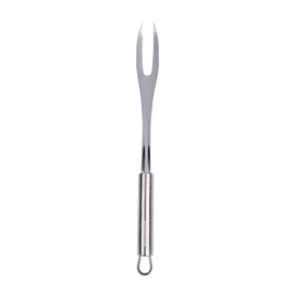 Restaurantware 13 in Stainless Steel Carving Fork - German Standard High Heat Meat Fork with Ergonomic Handle, Dishwasher Safe - BBQ Meat Carving Tool For Grill, Cooking, Serving
