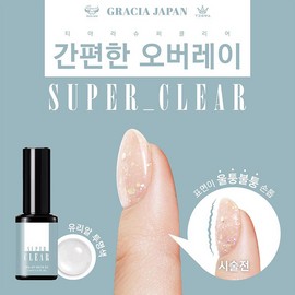 Gracia Jinbee Tiara Super Clear Gel 11ml / 그라시아 진비 티아라 슈퍼클리어젤 11ml