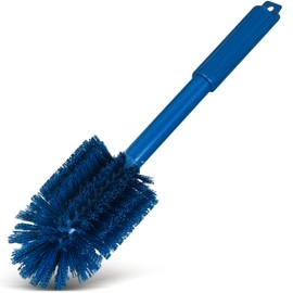 SPARTA Industrial Tank Brush Pipe Brush, Drain Brush with Handle for Commercial Kitchens, Polyester, 16 Inches, Blue