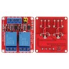 2 Channel Relay Module Red Board Relay Module with Optocoupler