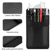 Leather Pocket Protector for Men: 2 Pack Multi Purpose pocket