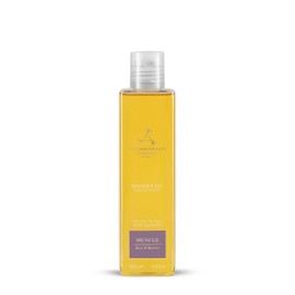 Aromatherapy Associates De-Stress Muscle Shower Oil. Powerful Blend of Rosemary, Ginger and Black Pepper Essential Oils to Soothe and Heal The Body (8.45 fl oz)