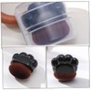 BIUDECO 2Pcs Cat Paw Foundation Brush Flat Top Makeup Applicator