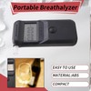 Snblzhef Portable Breathalyzer High Precisions Tester with Voice Prompt Reusable
