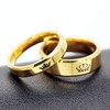 Uloveido A Pair of His and Hers Wedding Band Engagement