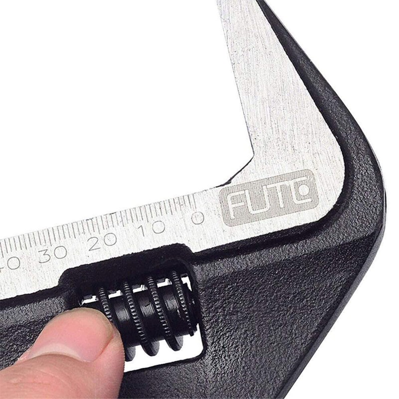 Adjustable Spanner 165mm,Adjustable Wrenches Shifter Spanners Extra Wide Jaw Shifting