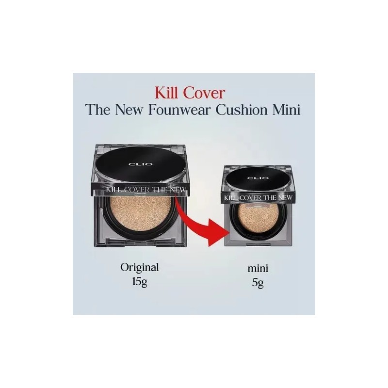 Clio Kill Cover The New Founwear Cushion Spf 50+ Mini