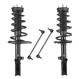 VEVOR Rear Shock Absorber Strut Assembly, 2Pcs Shock and Strut Assembly with Stabilizer Bar & Coil Spring, Compatible with 2007-2011 Toyota Camry and 2008-2012 Toyota Avalon Models, OE 172401