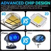 eTzone New Magnets LED Forklift Safety Lights - Blue 20W