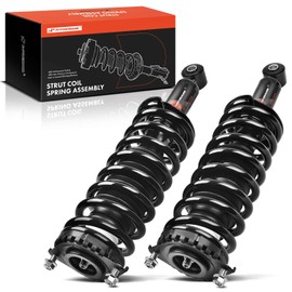 A-Premium Rear Pair (2) Complete Strut & Coil Spring Assembly Compatible with Subaru Legacy 2000 2001 2002 2003 2004 Wagon, Driver and Passenger Side